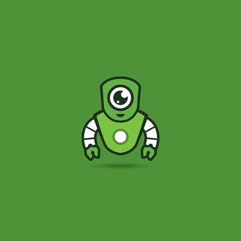 Cartoon Robot Logo - Image result for cute robot logo | Robots | Robot logo, Logos, Logo ...