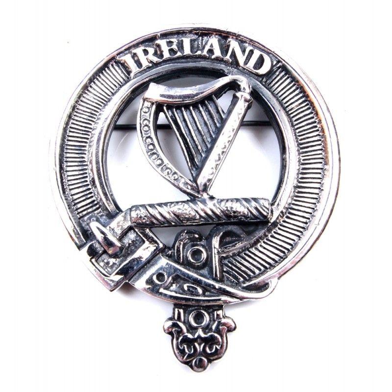 Irish Harp Logo - Carrick Irish Harp Cap Badge