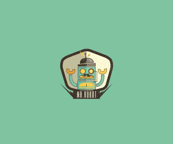 Cartoon Robot Logo - Robot logos