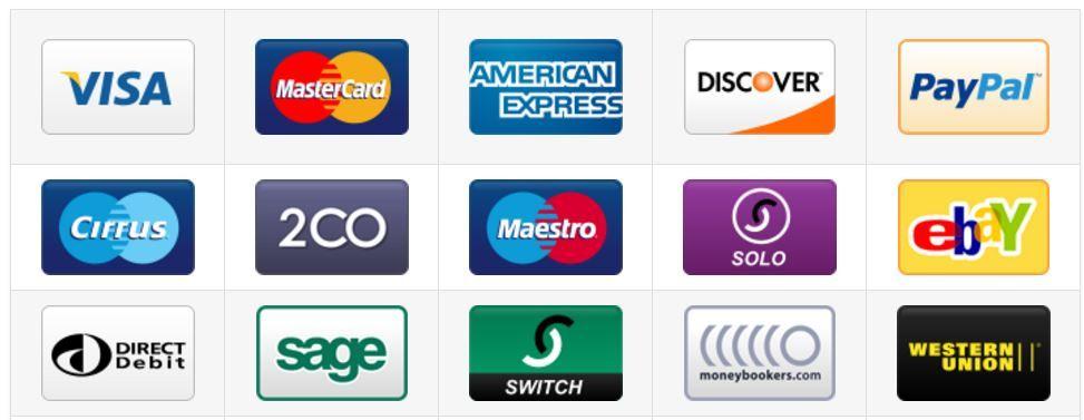 Credit Logo - 130 Free Credit Card Logos to Use on Your eCommerce Website ...