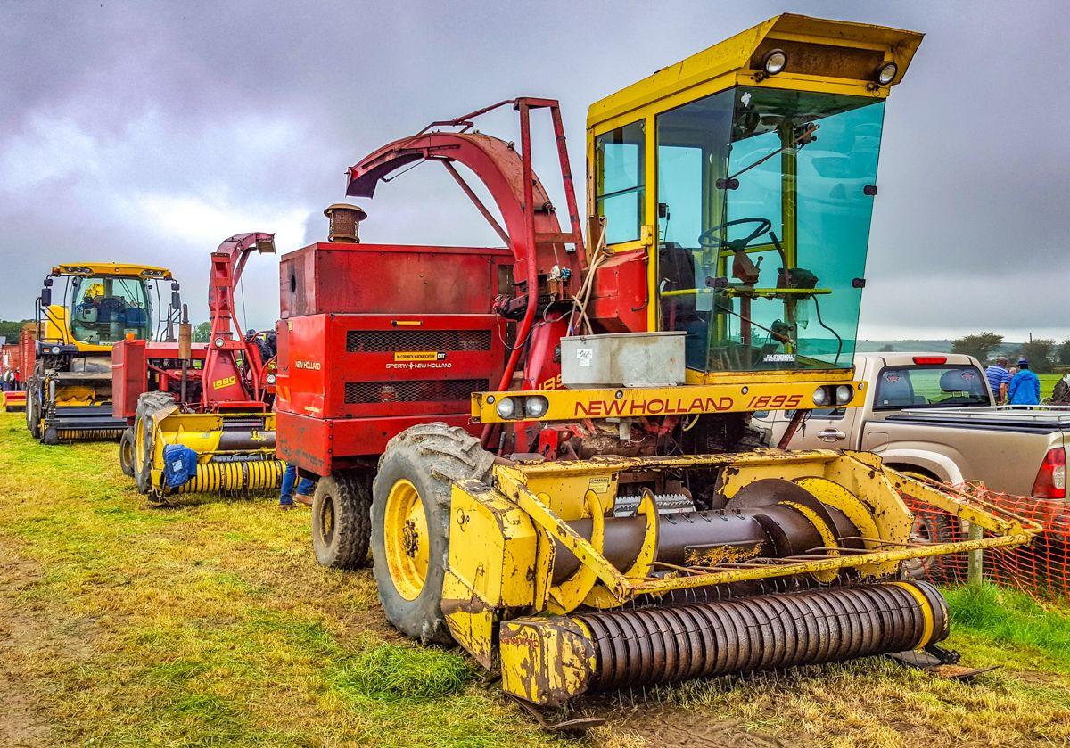 Old New Holland Logo - Pics: Forager frenzy at Ford-themed machinery extravaganza in Cork ...