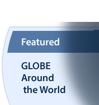 White Checker Globe Logo - GLOBE Home Page - GLOBE.gov