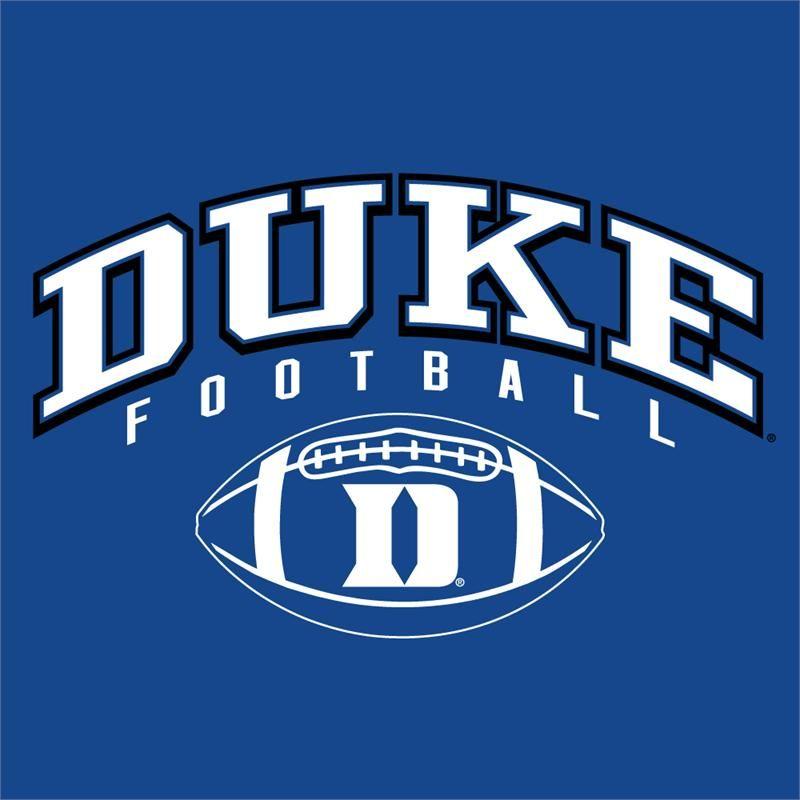 Duke Football Logo - The Duck Shop Collegiate Apparel Men's Iron D Football Tee