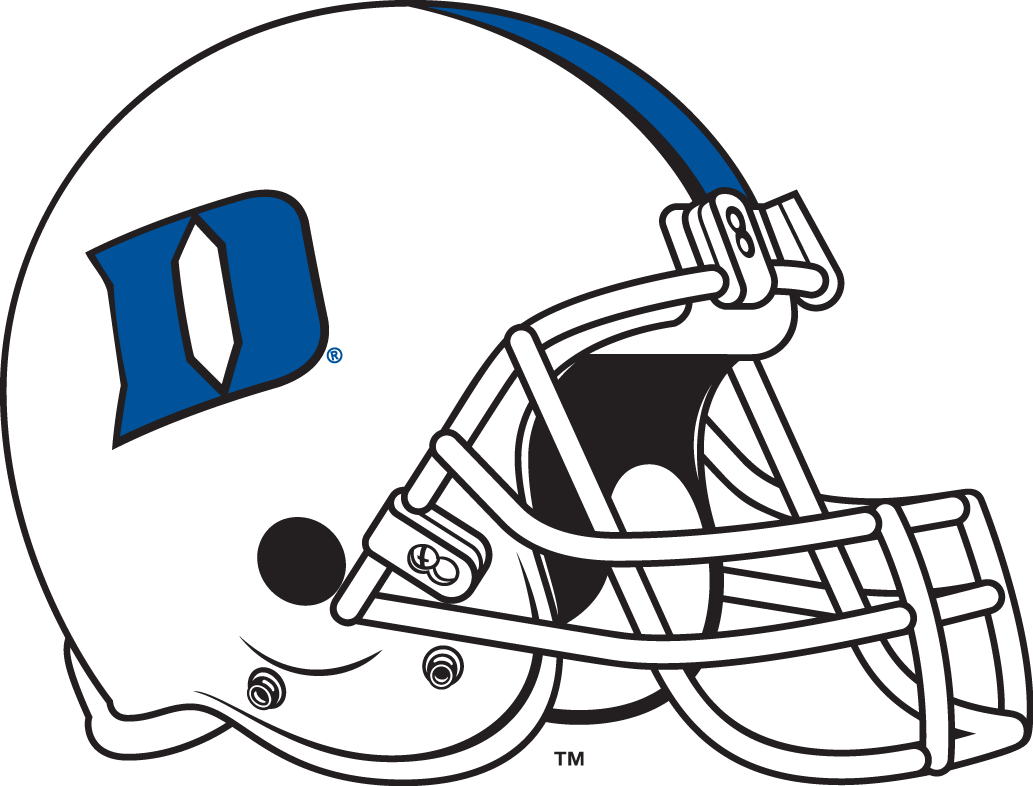 Duke Football Logo - Duke Blue Devils Helmet - NCAA Division I (d-h) (NCAA d-h) - Chris ...