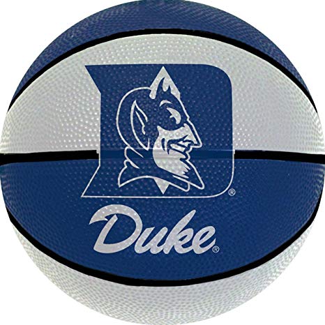 Duke Football Logo - Amazon.com : Logo Brands NCAA Duke Blue Devils Mini Size Rubber