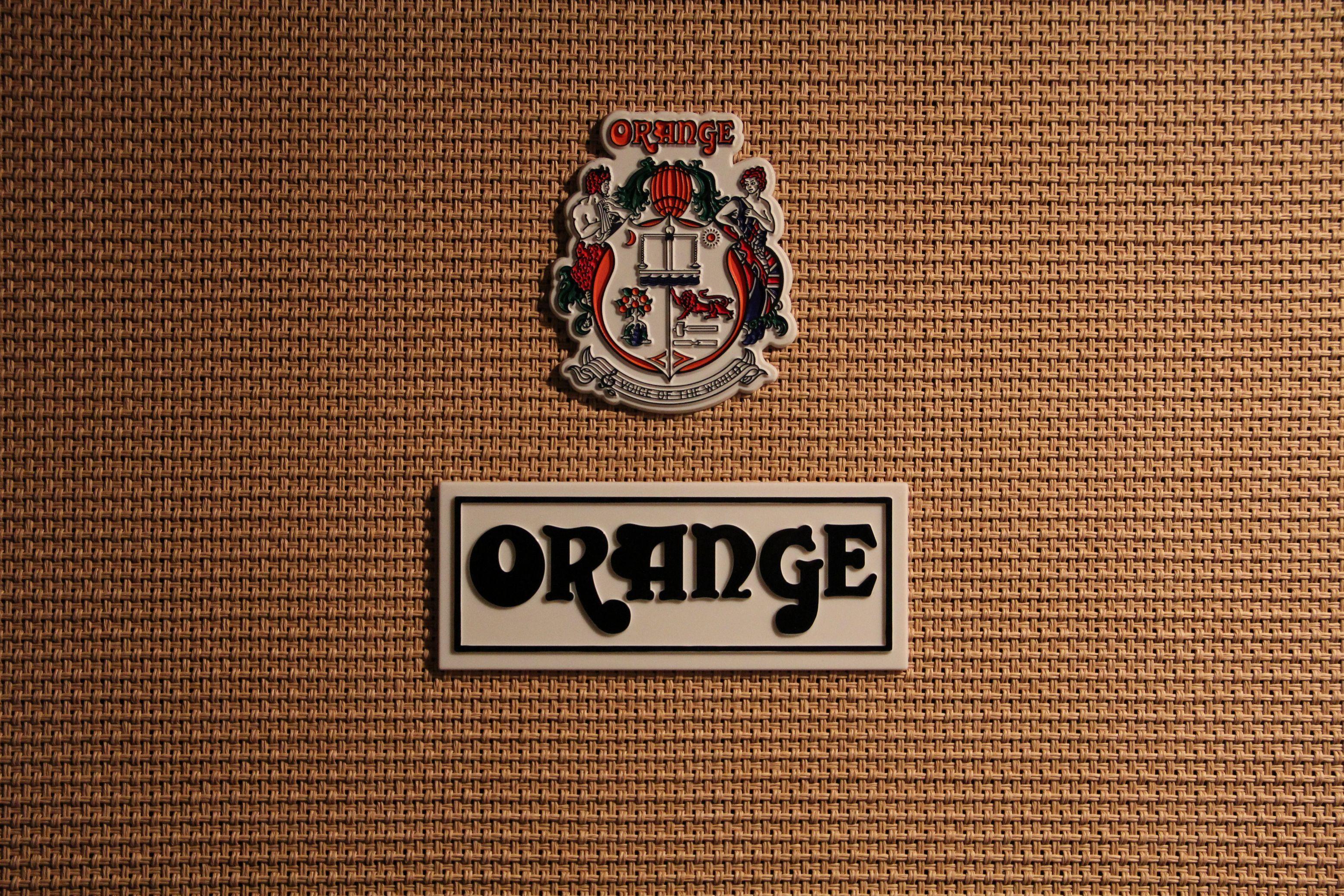 Orange Amp Logo - Another Orange Amp wallpaper, taken by myself! [3110x2073] [OC ...