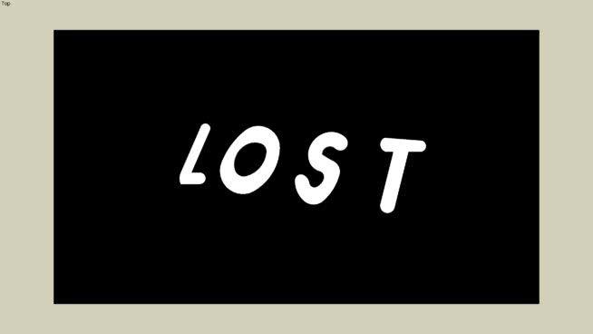 Lost Logo - Lost Logo | 3D Warehouse