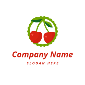 Red Cherry Logo - Free Cherry Logo Designs. DesignEvo Logo Maker