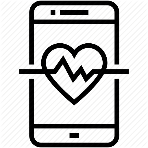 Mobile App Icons Logo - Health app, healthcare app, medical app, mobile, mobile app icon