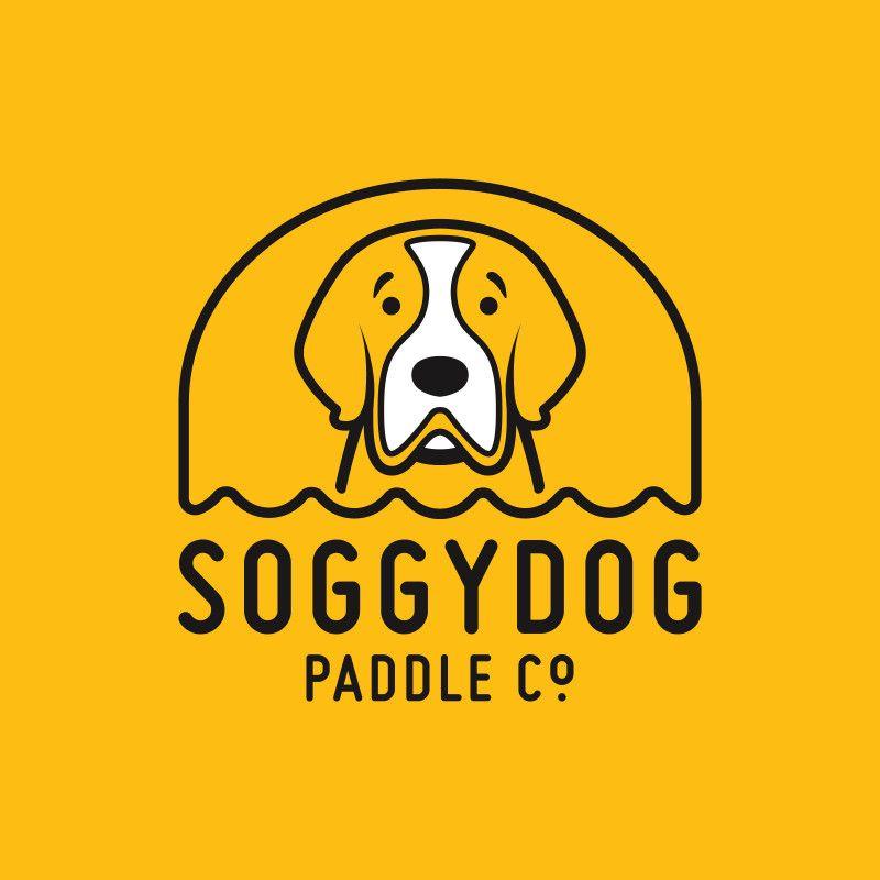 Soggy Dog Logo - Soggy Dog Paddle Co Logo Design