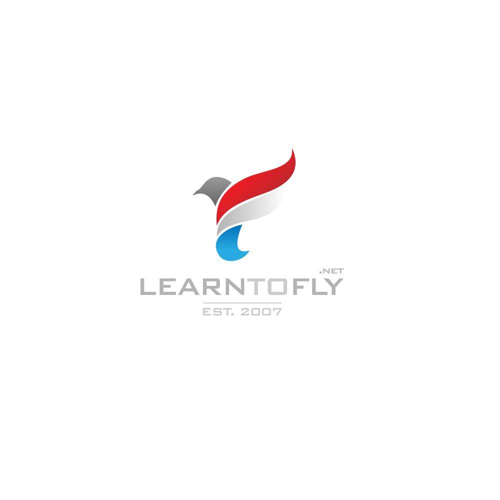 Flying Logo - LearnToFly.net and Logo Design