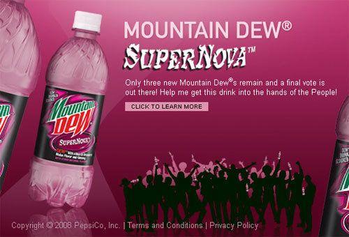 Mountain Dew Supernova Logo - Petition · PepsiCo: Let's bring back Mountain Dew Supernova