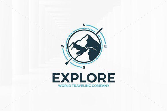 Compus Logo - Explore Compass Logo Template ~ Logo Templates ~ Creative Market