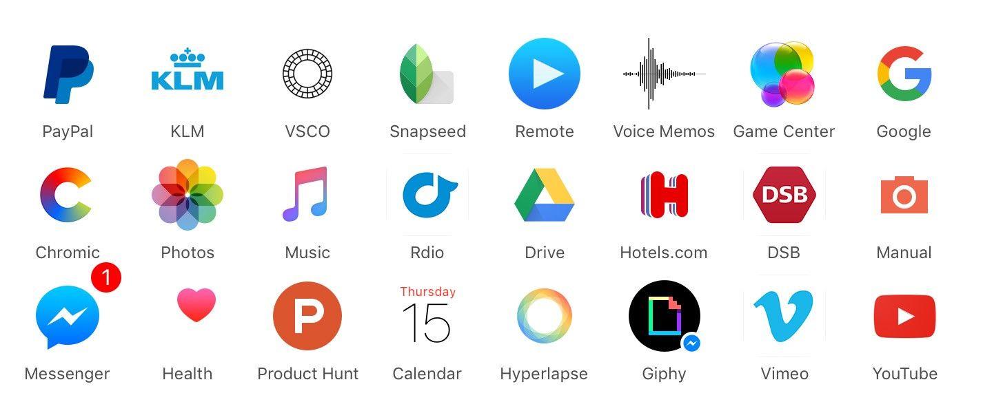 Apps App Logo - Let's talk about white app icons – The Startup – Medium