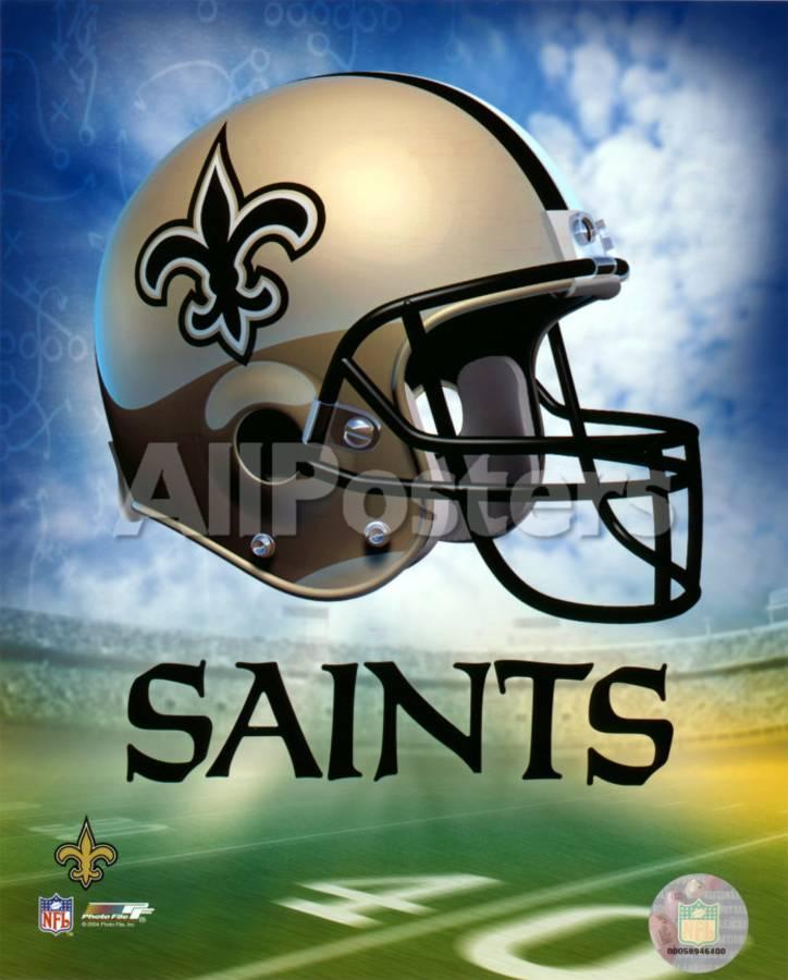 Saints Helmet Logo - New Orleans Saints Helmet Logo Photo at AllPosters.com