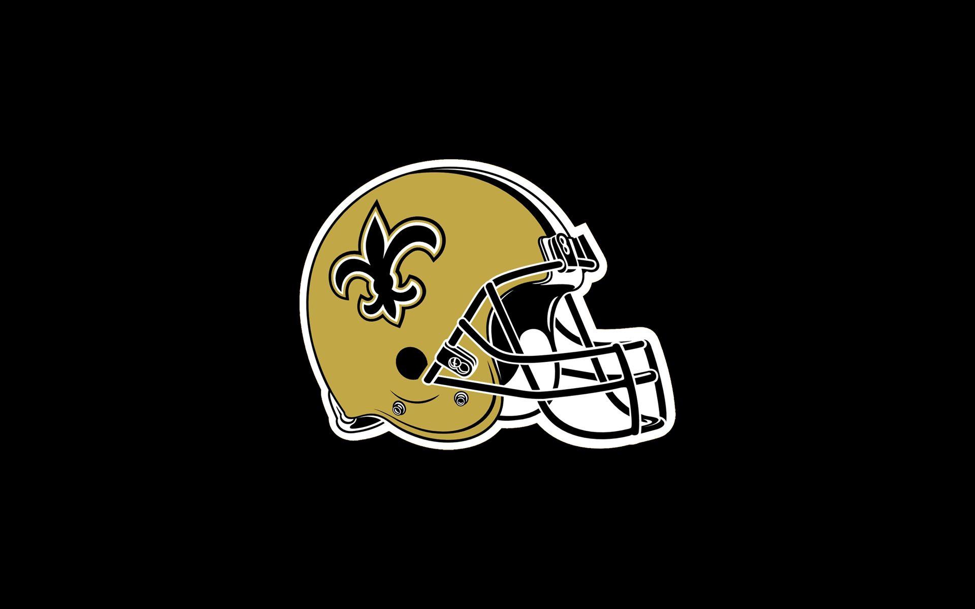 Saints Helmet Logo - New Orleans Saints Logo Helmet 1920x1200 WIDE NFL / New Orleans Saints