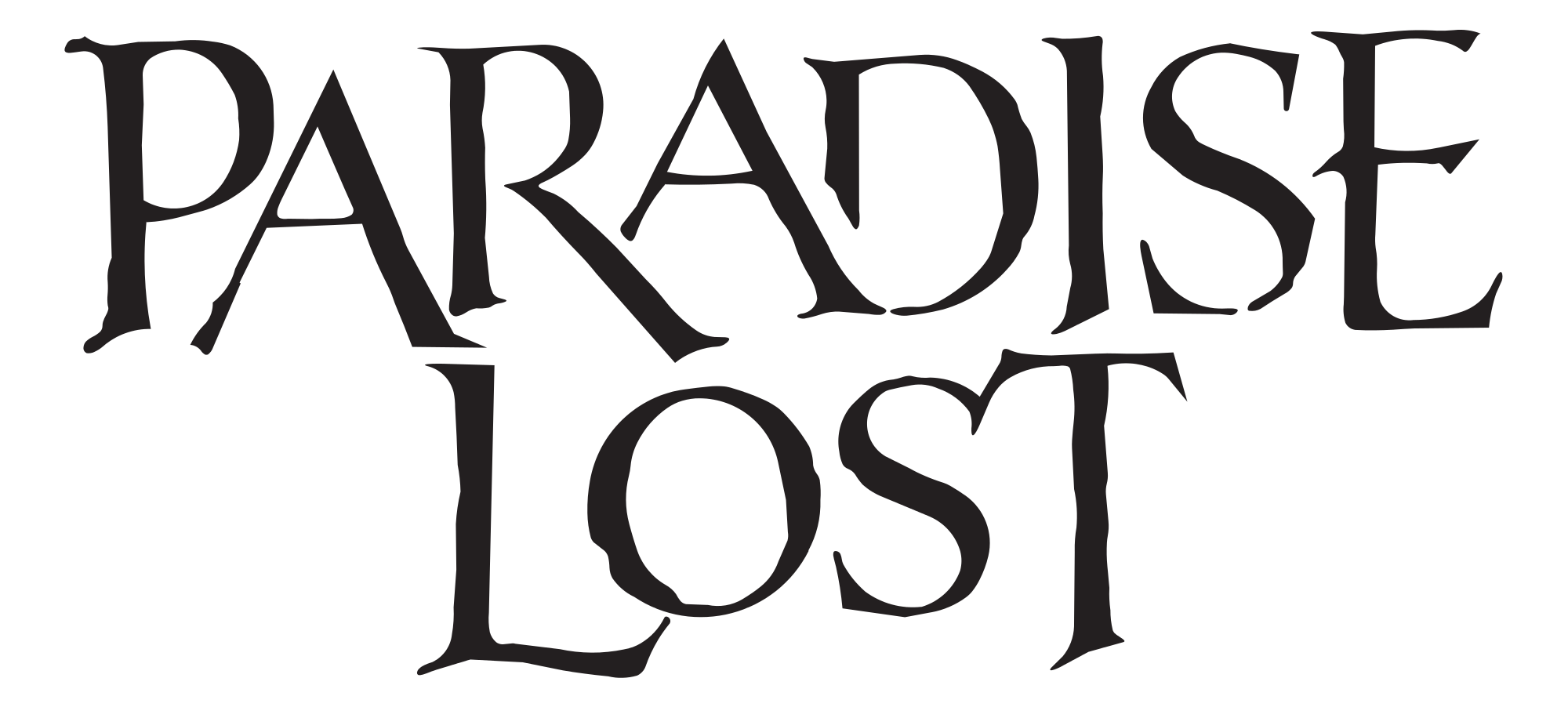 Lost Logo - File:Paradise-lost-logo.svg - Wikimedia Commons