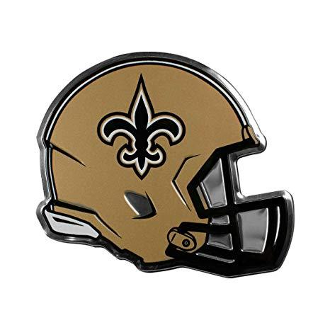 Saints Helmet Logo - Amazon.com : Team ProMark NFL New Orleans Saints Helmet Emblem ...