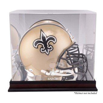 Saints Helmet Logo - New Orleans Saints Collectibles Display Cases - New Orleans Saints ...