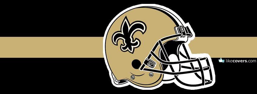 Saints Helmet Logo - Saints helmet logo Facebook Covers