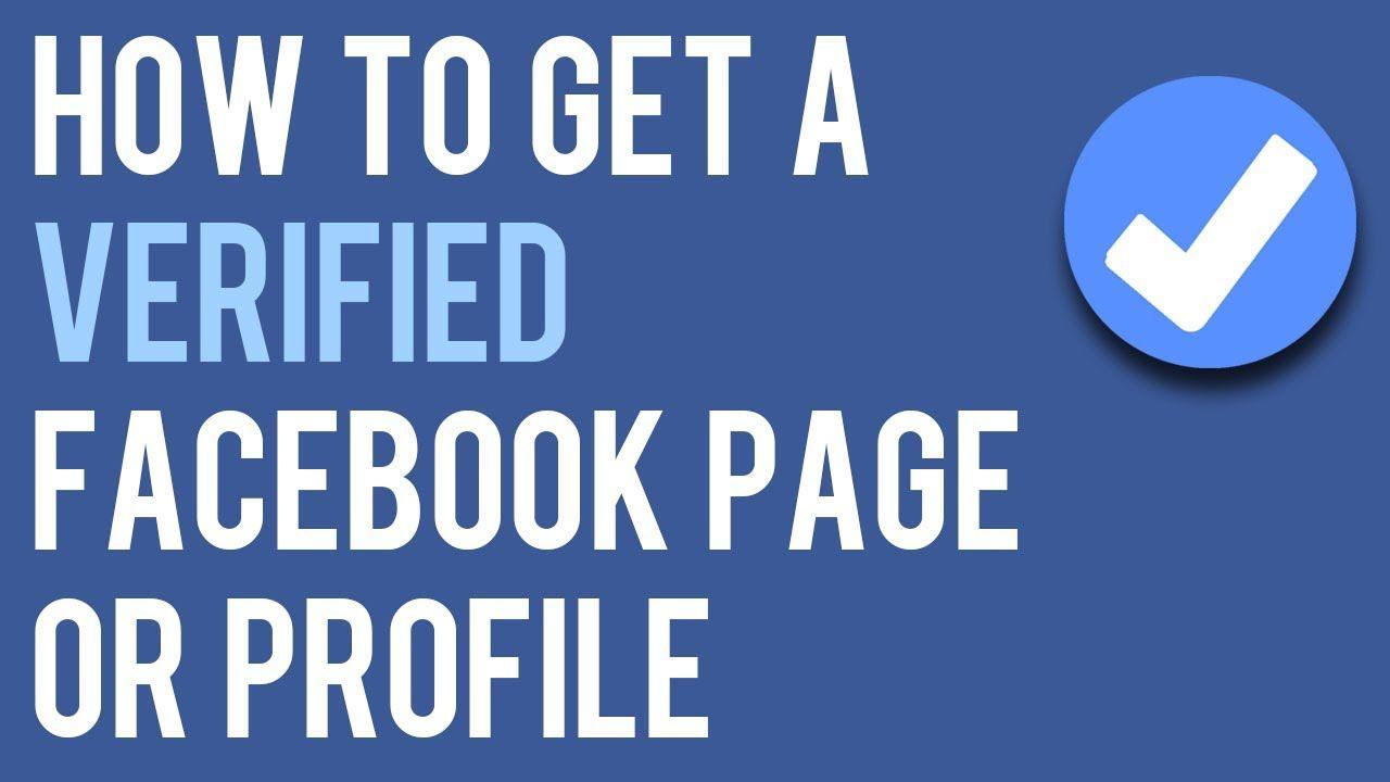 Facebook Verified Logo - How to Verify Your Facebook Page, Step by Step - SEO Tips ...