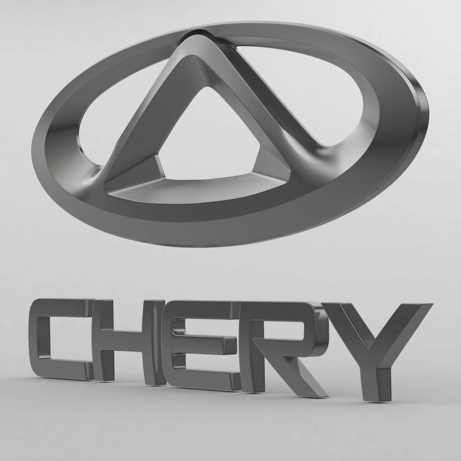 Chery Logo - Chery logo 3D Model in Parts of auto 3DExport