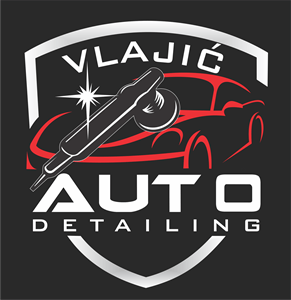 Auto Detailing Logo - Vlajić Detailing Logo Vector (.CDR) Free Download