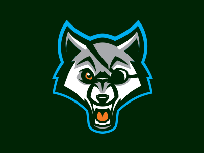 Wolf Basketball Logo - Szczecin Seawolves