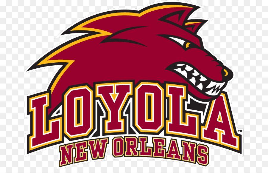 Wolf Basketball Logo - Loyola University New Orleans Loyola Wolf Pack men's basketball Logo