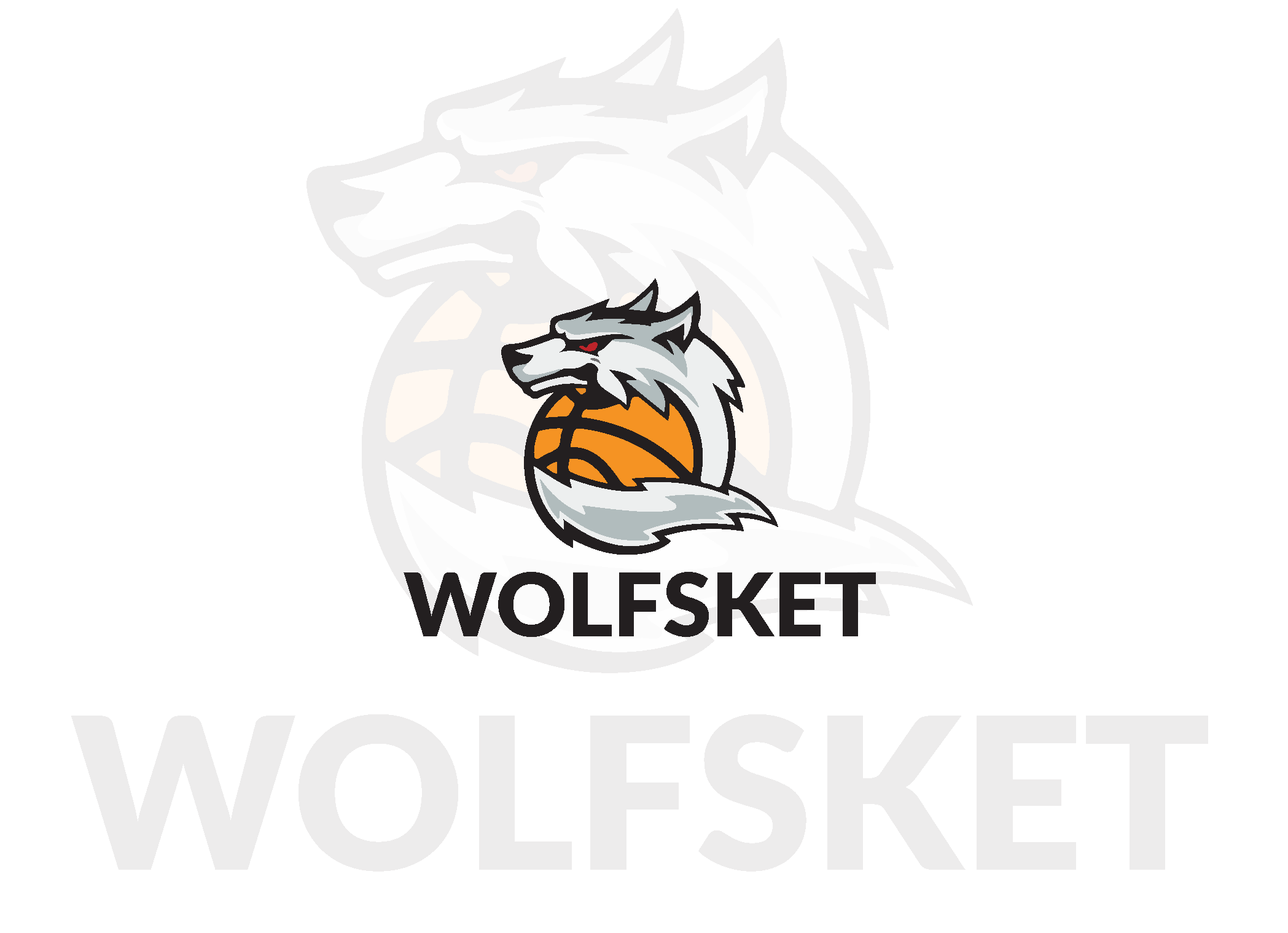 Wolf Basketball Logo - Free Wolf Basketball Logo Template - GraphicsEPS
