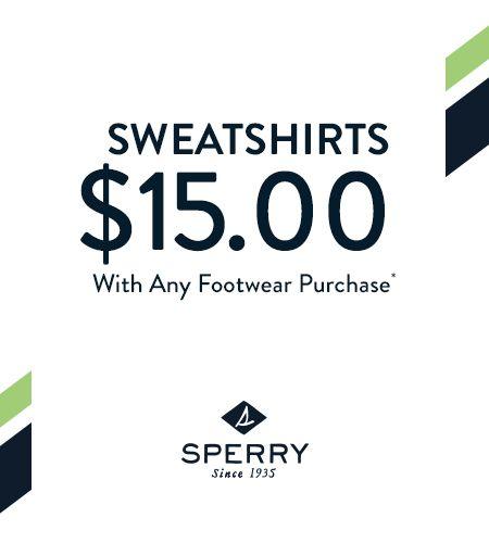 Sperry Logo - LIMITED TIME SALE: $15 SWEATSHIRTS at Sperry Top-Sider | Beachwood Place