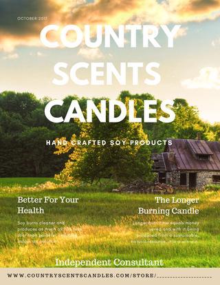 Country Scents Candles Logo - Country Scents Candles Fall Catalog Part One by Kellz Country Scents