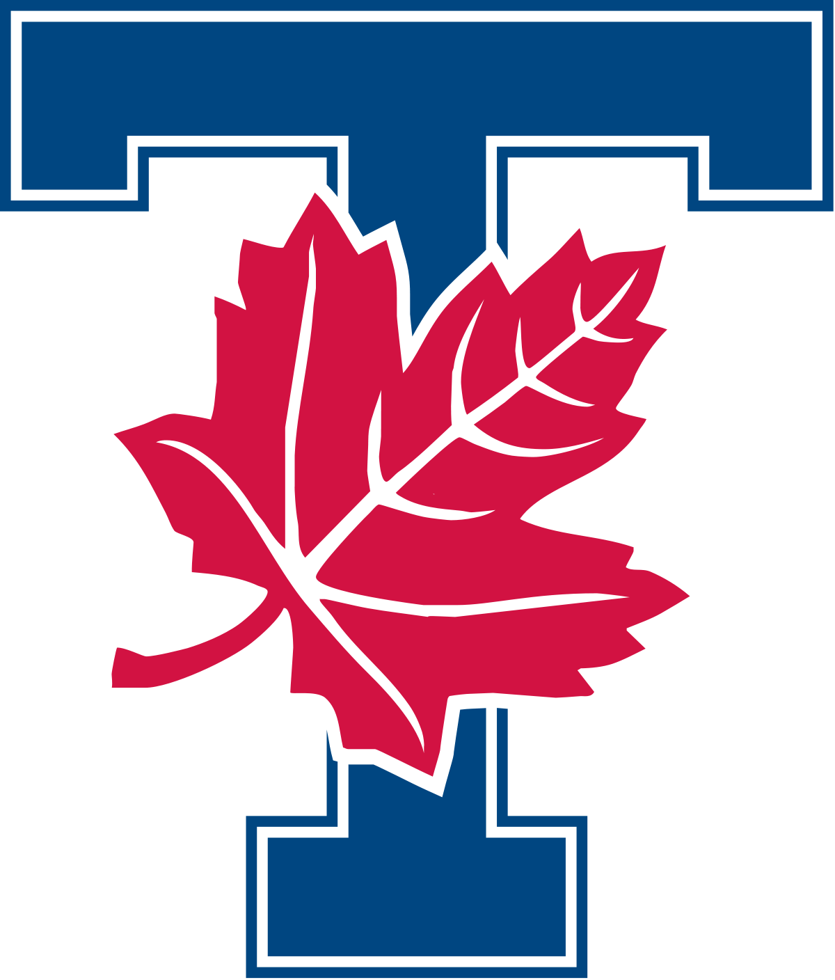 Red and Blue U Logo - Toronto Varsity Blues football