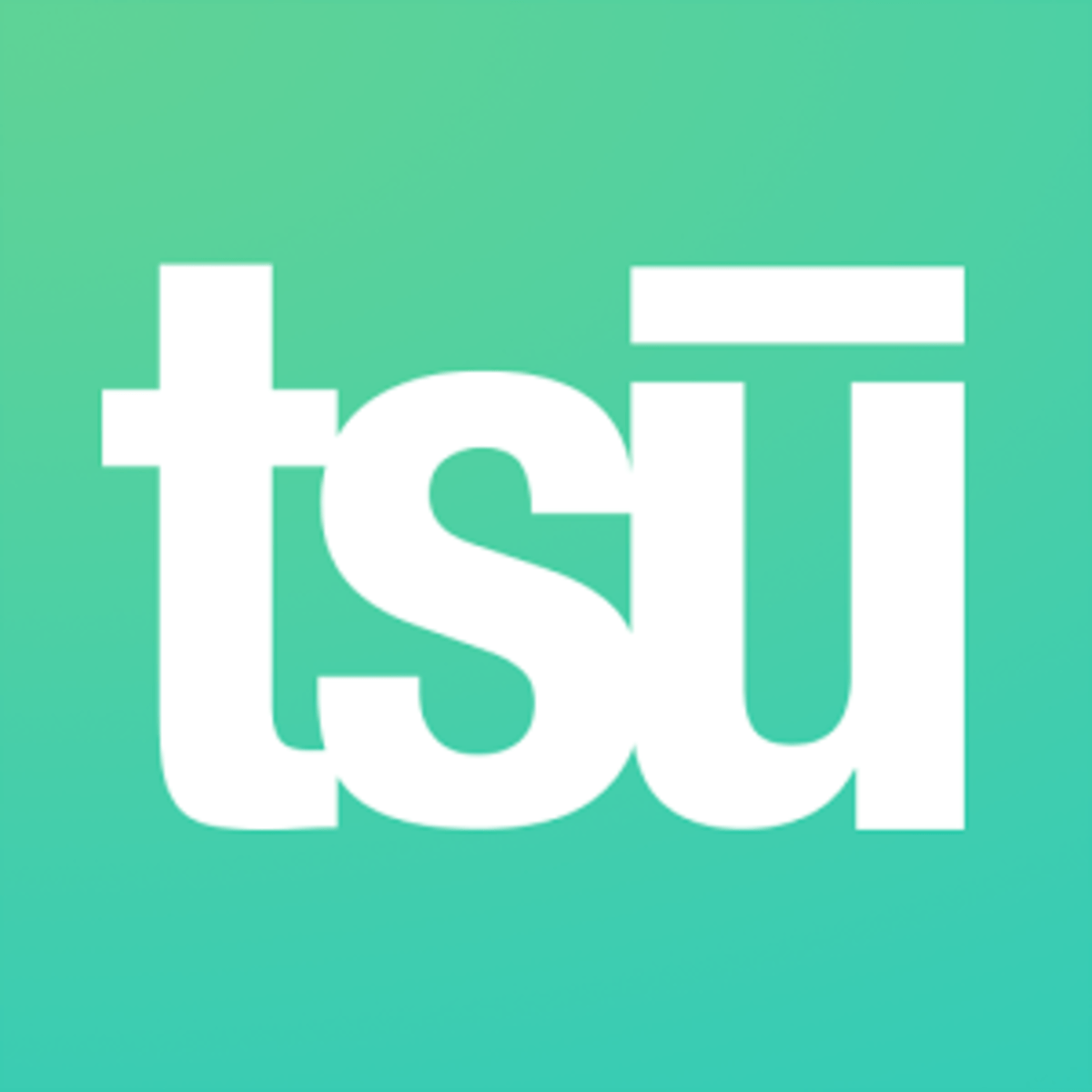 Green Social Media Logo - Tsū (social network)