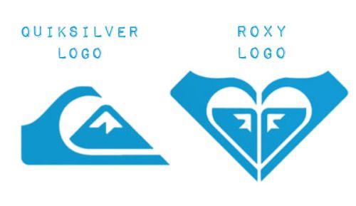 Quiksilver Roxy Logo - Simple but brilliant logo design for Quiksilver surf apparel
