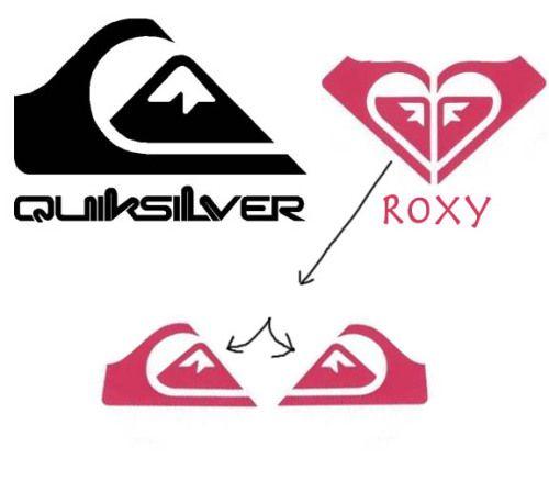 Quiksilver Roxy Logo - Roxy quiksilver Logos