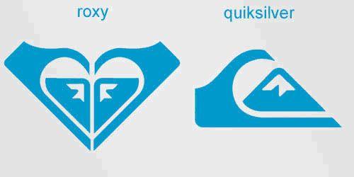 Quiksilver Roxy Logo - Roxy is a clothing line for girls who love surfing and snowboarding