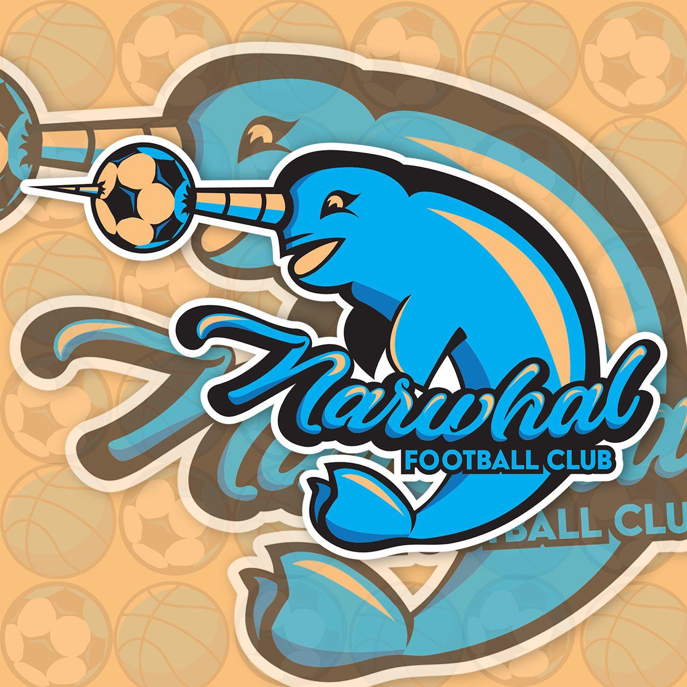 Narwhal Sports Logo - Narwhal F.C. Sports Logo Concept on Behance