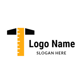 Black Letter T Logo - Free T Logo Designs. DesignEvo Logo Maker