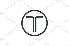 Black Letter T Logo - Best Letter T Logo Designs image. Letter t, Logan, Business