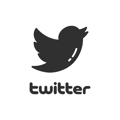 White Twitter Bird Logo - Alert icon, warning icon, bell icon, notification icon, twitter icon