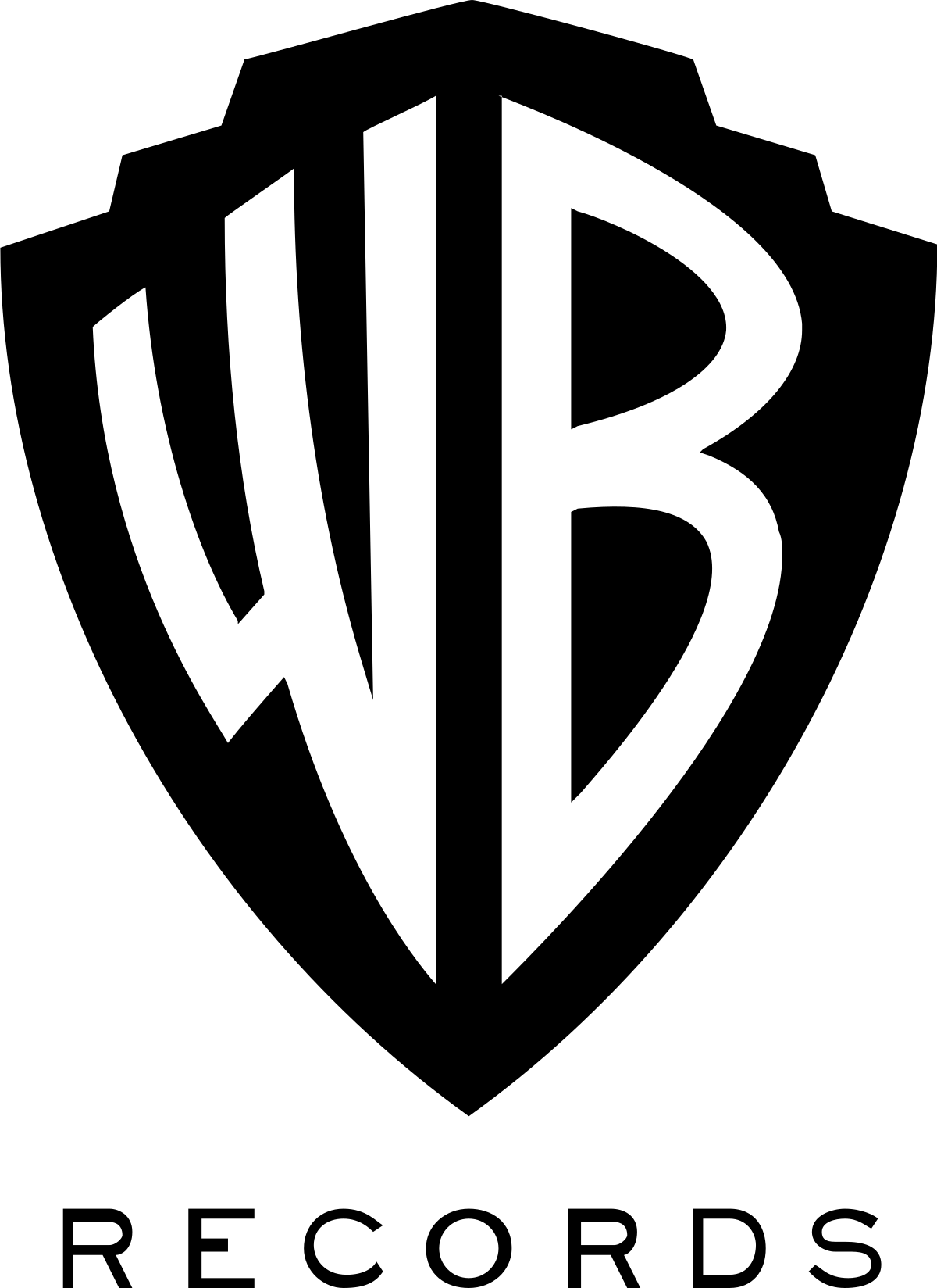 Ebony Jet Logo - Warner Bros. Records