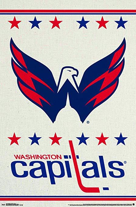 Washington Capitals Logo - Amazon.com: Trends International Washington Capitals Logo Wall ...