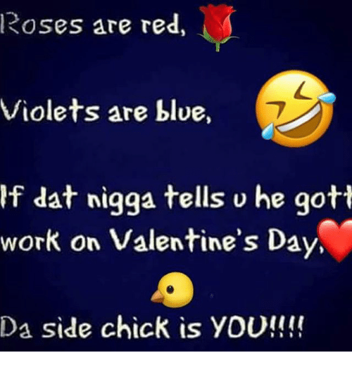 Red and Blue U Logo - Roses Are Red Violets Are Blue 7 F Dat Nigga Tells U He Gott Work