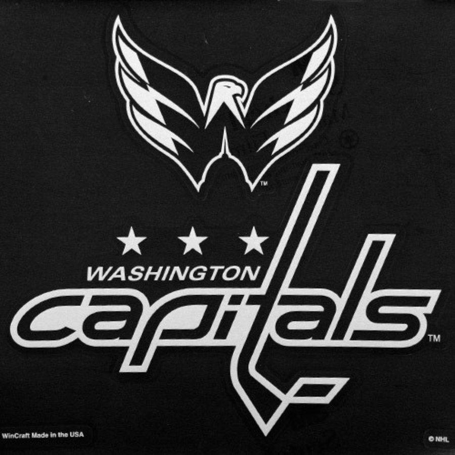 Washington Capitals Logo - Washington Capitals White 8'' Logo Decal