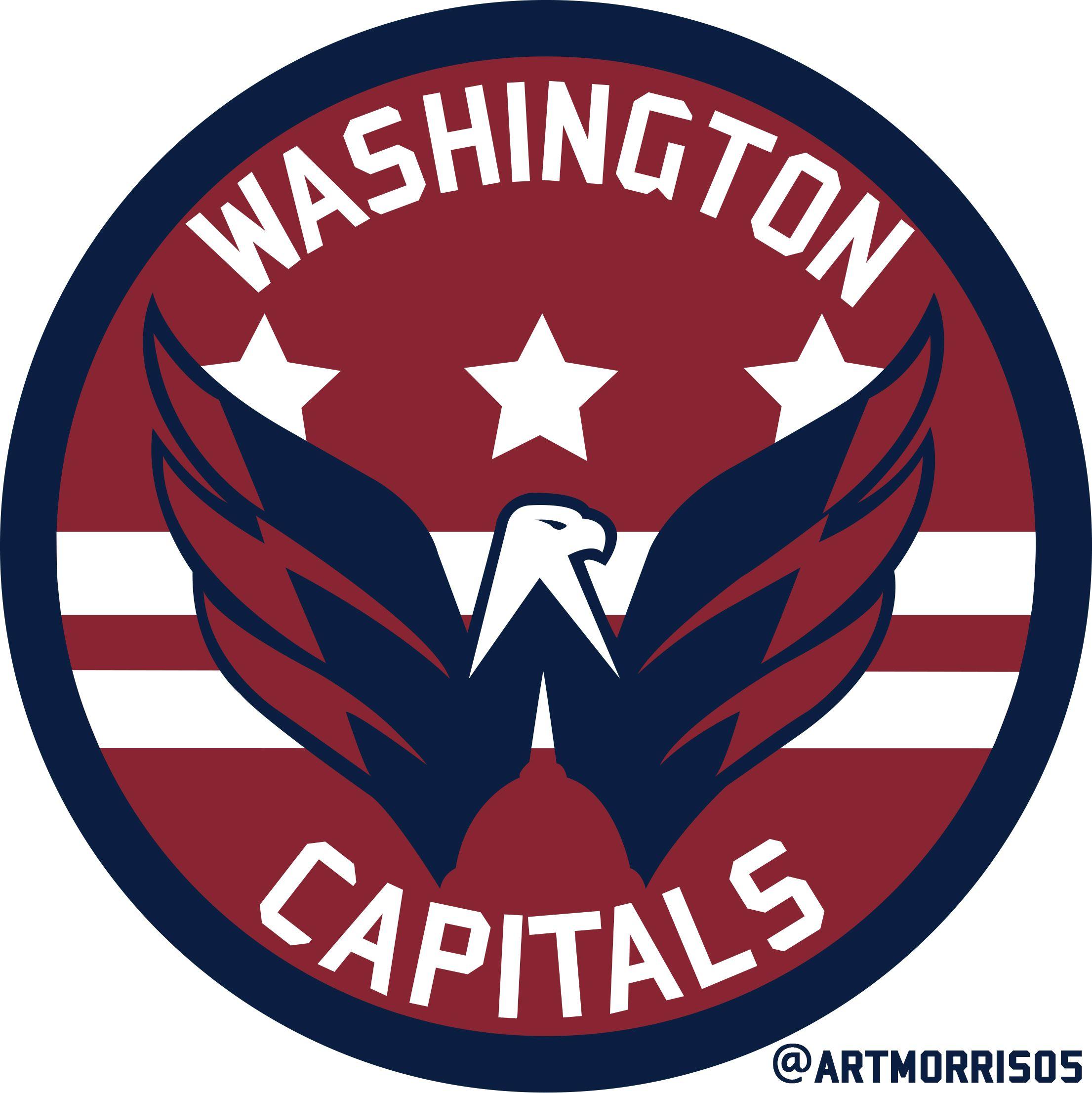 Washington Capitals Logo - Washington Capitals Jersey Creamer's Sports Logos