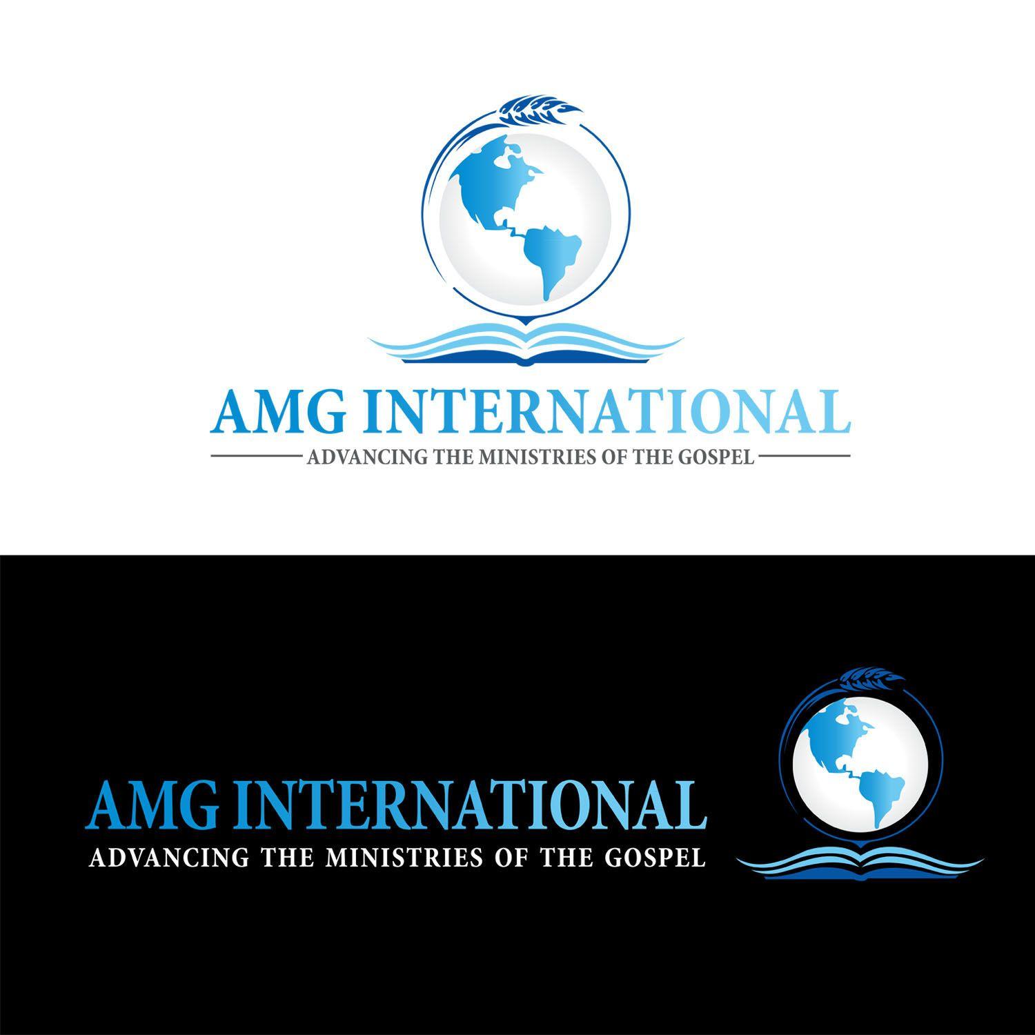 AMG International Logo - Serious, Feminine, Christian Logo Design for The logo should include