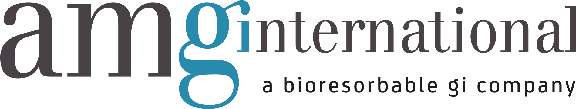 AMG International Logo - amg International - The Future in Bioresorbable GI Products