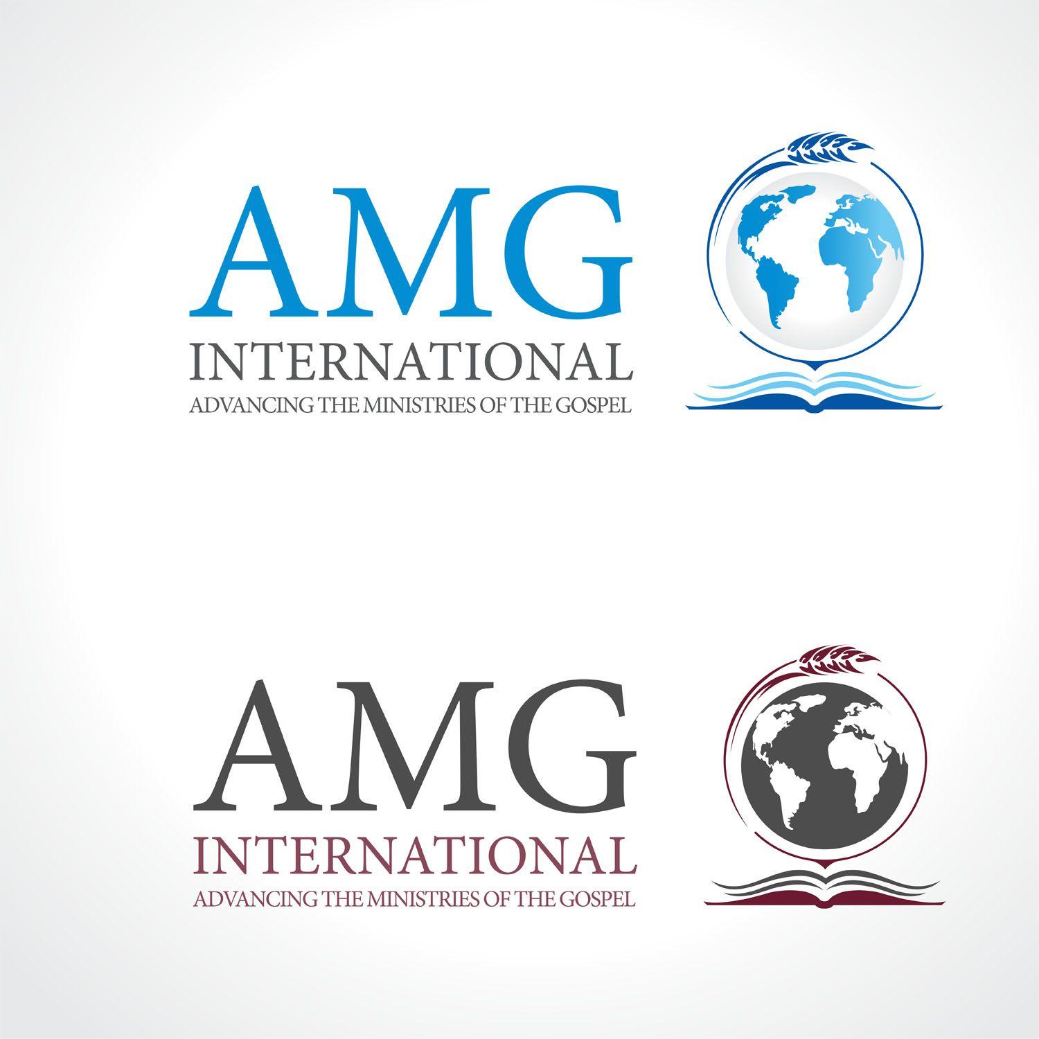 AMG International Logo - Serious, Feminine, Christian Logo Design for The logo should include