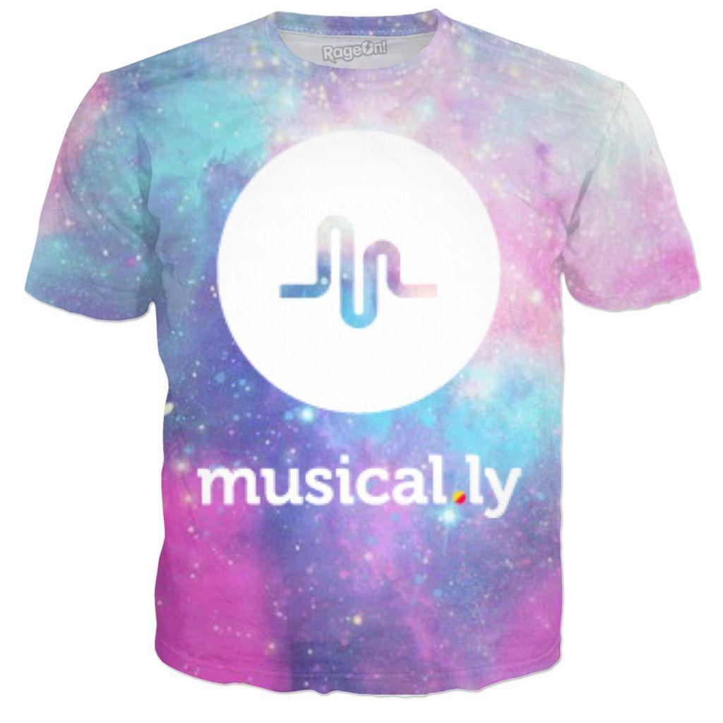 Galaxy Musically Logo - Galaxy Musical.ly T-Shirt